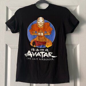 Nickelodeon Black Unisex Avatar Last Airbender T-Shirt